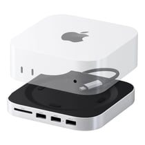 Satechi Station d'accueil pour Mac Mini 2024 avec HUB USB C et Stockage SSD Argent