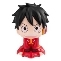 One Piece - Statuette Look Up Monkey D. Luffy Future Island Egghead Ver. 11 cm (avec cadeau)