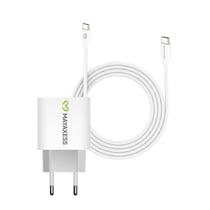 Mayaxess Chargeur Secteur pour Pixel 7a 20W + Câble USB-C 1m Blanc