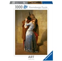 Puzzle 2D 1000 pièces - Le baiser Francesco Hayez - Ravensburger