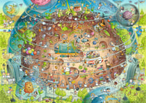 Puzzle 1000 pièces - Cosmic Habitat - Heye