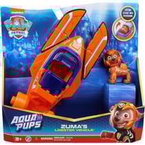 Pat patrouille aqua pups : zuma et son sous-marin homard - figurine chien - vehicule de luxe - paw patrol - spin master - 20140367