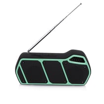 Enceinte Bluetooth Portable TWS FM USB TF Autonomie 5h Son Puissant 6W Vert YONIS