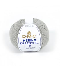 Pelote de laine Merino Essentiel 3 - DMC - Certifié Oeko-Tex 972 Gris