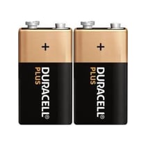 Duracell Lot de 2 Piles Alcalines 6LR61 9V pour un Usage Intensif