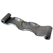 Porte encens artisanal gris métallisé