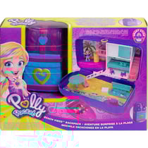Polly pocket aventure surprise a la plage - mattel - fry40 - poupee
