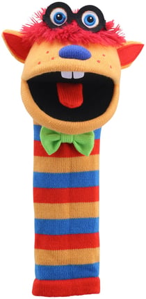Marionnette à main Eco Sockettes Humphrey - The Puppet Company LTD