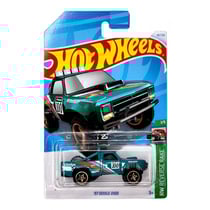 Vehicule 87 dodge d100 hot wheels 1/64 - hw reverse rake 1/5 - mattel - htb89 - petite voiture metal