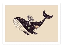 Affiche 50 x 70 cm -  Stellar ride - Enkel Dika by The Artcicle