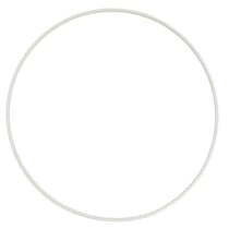 Graine Créative - Armature abat-jour cercle Rilsan Diamètre 40 cm blanc