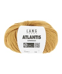 Pelote de laine vierge ATLANTIS - Lang Yarns 0011 moutarde
