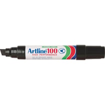 Marqueur - Noir - Indélébile - Permanent - Pointe large - Tous supports - Artline100