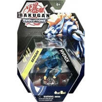 Bakugan evolutions geogan : hyenix avec carte - geogan tranaprente bleu - saison 4 - spin master 20140053