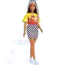 Barbie – Poupée Barbie Fashionistas aux longs cheveux méchés