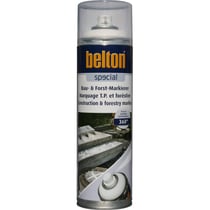 Spray de peinture - Marquage - Blanc - Chantiers, forêts, sols - Belton Special - 500ml