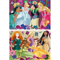 Puzzle 2D 2 x 48 pièces - Les princesses réunies - Educa
