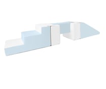Passerelle 5 blocs blanc bleu pastel - Velinda - Vert