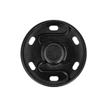 4 boutons pressions à coudre 16mm noir