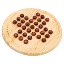 Solitaire - Bille de bois