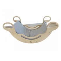 Housse textile pour Rocker Montessori - Avec élasthanne – gris - Elis Design