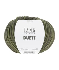 Fil à crocheter 100% Coton DUETT - Lang Yarns 97 Vert
