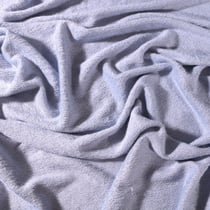 Tissu Eponge Bébé Bambou Tout doux Bleu ciel