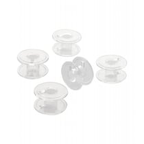 Prima Mercerie | Canettes plastiques pour machine à coudre | Lot de 5 | Taille standard | Canette pour machines à coudre