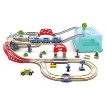 Coffret de train city deux en un