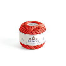 Fil à crocheter Babylo Gross. 20 - Col. 666 - Rouge