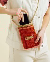 Kit Crochet Sac Topper TERRE CUITE TU