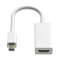 Adaptateur Mini DisplayPort Mâle vers HDMI Femelle Macbook 4K Full HD LinQ Blanc