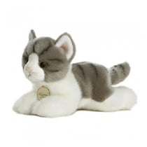 Mini Yoni Chat gris 20 cm