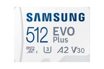 Carte mémoire microSDXC SAMSUNG EVO Plus 2024 - 512 Go - Adaptateur SD