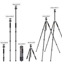 K&F Trepied avec monopode Carbone X284C4 + rotule BH-36