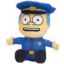 Peluche les Simpson : chef wiggum policier 26 cm - SIMBA