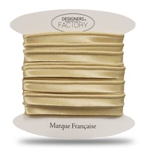 Passepoil satin doré vendu par 10 mètres – designers-factory