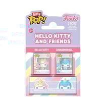 Hello Kitty - Pack 2 figurines Bitty POP! HK & Cinnamonroll 2,5 cm