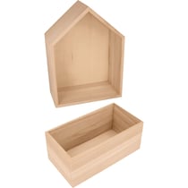 Etagère maison 19,8x26,8x10 cm - Artemio