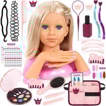 Charlene Magic Nails - Tête à coiffer