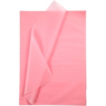 Papier de soie - Rose - 50 x 70 cm - 10 feuilles