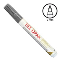 Feutre Peinture Textile Argent Mat