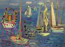Puzzle 500 pièces - Raoul Dufy - Bateaux Pavoisés, 1946 - Grafika