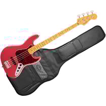 American Professional Classic Jazz Bass SS MN Faded Dakota Red + Housse Fender