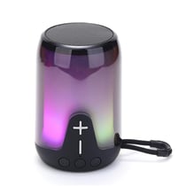 Enceinte Bluetooth Lumineuse RGB Autonomie Longue Portée Son 360 TWS Noir YONIS