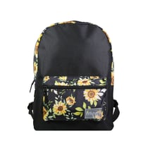 Sac à dos 1 compartiment Offshore Noir Tournesols BAGTROTTER