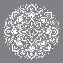 Pochoir Mandala, 30,5x30,5cm, 1pce.