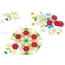 Formes géométriques mosaïque 125 pcs