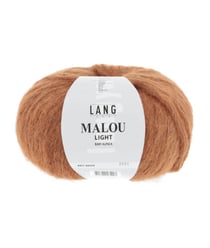 Pelote d'Alpaga et laine MALOU LIGHT - LANG YARNS 59 Orange