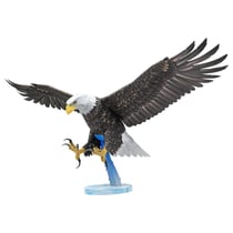 MetalEarth: PREMIUM SERIES - PYGARGUE À TÊTE BLANCHE 24,5x10x13cm, maquette 3D en métal avec 2,5 feuilles, en boîte, 14+